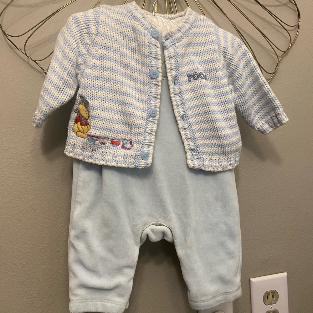 Two Piece Disney Sweater and Romper